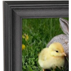 11x31 inch Panoramica Picture Frame Solid Wood 11x31 inch Photo Frame 11x31 inch Poster Frame 11x31 inch Painting Frame Black (X23B1131)