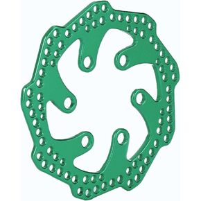 RCAWD 6061 Alum Rear Brake Rotor LOS261004 for Losi 1/4 Promoto-MX Motorcycle Upgrades Part Red