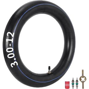 3.00-12 80/100-12 Inner Tube with TR4 Valve Straight for SSR XR CRF 50 70 KLX110 Suzuki CR60R 125cc 90cc DRZ110 65SX QG-214 RFZ JR80 RM50 PW80 Off Road,Pit Dirt Bike Tube