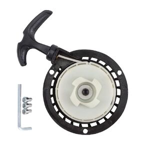 GOOFIT Aluminum Alloy Pull Start Recoil Starter Easy to Pull Replacement for 2 Stroke 49cc Engine Mini ATV Pocket Bike Dirt Bike
