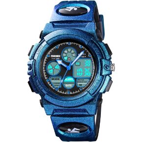 Dayllon Boys Watch,Kids Watch for 3-15 Year Old Boys,Digital Sport Outdoor Multi Function Waterproof with LED Alarm Calendar Analog Watch for Kids - Kids Gifts