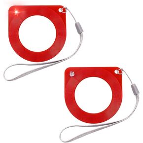2 PCS Car Key Test Coil, Auto Key Lock Chip Induction Signal Diagnostic Test Card, Automotive Anti-Theft System Auto-Sensing Signal Quick Test Tool, Car Accessories