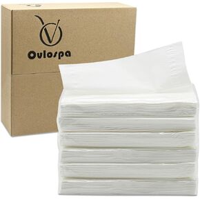 Car Tissues Refill for Car Visor Tissue Holder, 6 Packs Napkin Holder Refill, Travel Tissues, Facial Tissues for Tissue Holder in Car, 300 Sheets