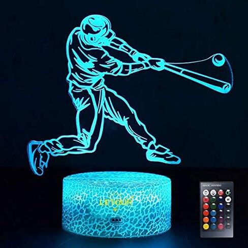 LETOUR Night Light for Kids Horse 3D Night Light Porpoise Illusion Lamp with Remote Control 16 Color Changing Xmas Halloween Birthday Gift for Child Baby Boy,Valentines Day Gifts for Kids in Saudi Arabia