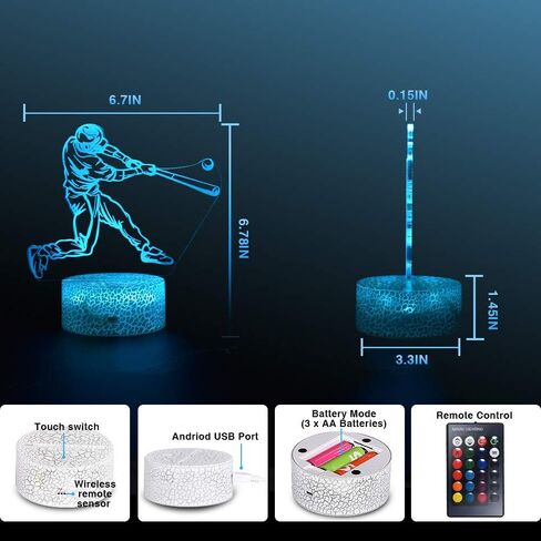 LETOUR Night Light for Kids Horse 3D Night Light Porpoise Illusion Lamp with Remote Control 16 Color Changing Xmas Halloween Birthday Gift for Child Baby Boy,Valentines Day Gifts for Kids in Saudi Arabia