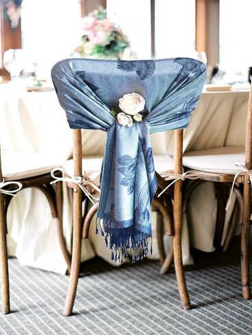 Sakkas Two Tone Floral Rose Reversible Pashmina Scarf Shawl Wrap Stole for Women in Kuwait