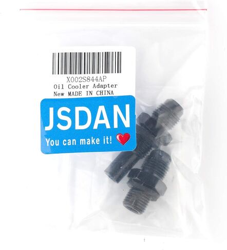 4L60E 6 AN x 1/4NPS Transmission Cooler Adapter Fittings Front and Rear -AOD TH350 TH400 700R4 200-4R TR6060 4R100 4R70W C5 Aluminum 551114 (Pack Of 2) in Kuwait