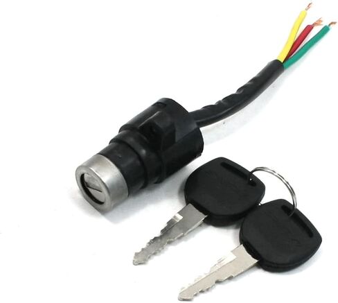 Motoforti Ignition Switch Electric Bike Bicycle Security Lock w Two Spare Keys Long-Lasting in Saudi Arabia