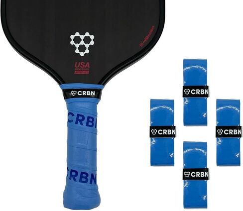CRBN Drytec™ Overgrips - Pickleball Paddle Grip Tape - Absorbs Shock & Moisture in Saudi Arabia