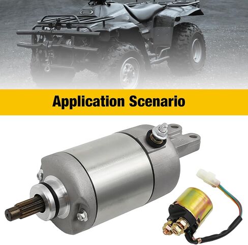 استبدال المبتدئين والمرحل لهوندا فورمان 400 TRX400FW 95-03، TRX450S ES FE FM 98-04، TRX500FE FM TM FPE FPM 05-11 مع ملف لولبي للمبتدئين، يستبدل 31200-HM7-A41 410-54056 SMU0048 in Saudi Arabia