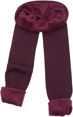 Women Winter Warm Leggings Elastic Thick Velvet Thermal Legging Pants Fleece Lined Tights in Saudi Arabia