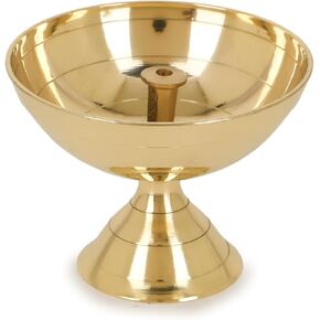 Traditional Brass Oil Lamp Brass Deep Diya Indian Oil Lamp Diwali Puja Lamp Akhand Diya (1)