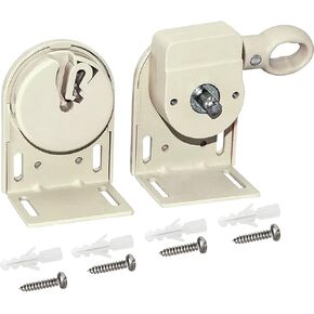 Cordless Bracket, Sunshade Replacement Accessory, Suitable for Coolaroo External Roller Blinds and Cordless Roller Blinds,Universal for Outdoor/Indoor sunshades(Beige)