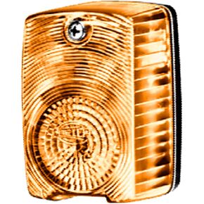 HELLA 002652117 2652 Series Amber P21W Type Left Front Turn Flasher Lamp