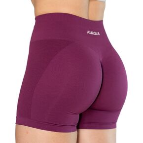 AUROLA Intensify V2.0 Women's Workout Shorts Athletic Running Shorts, Seamless High Waist Sport Gym Yoga Shorts