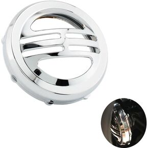 Chrome Horn Cover Decorative shell Guard for Triumph Bonneville Bobber T120 T100 Street Twin Universal all years Decorative Cover