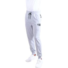 Ultra Game NBA Men's Super-Soft Cut & Run Jogger Sweatpants, Black Camo, Large