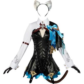 NSPSTT Genshin Cosplay Navia Cosplay Dress Genshin Impact Costume in Kuwait