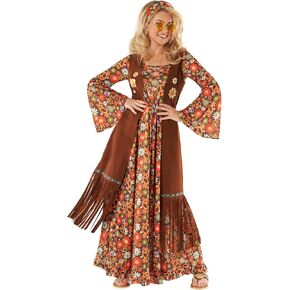 Morph Hippie Costume Women 70s Costumes For Women 70s Hippie Outfits For Women 60s Costumes For Women Hippie Dress 70s