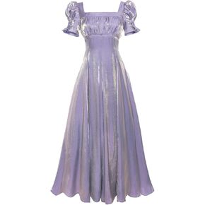 Regency Dresses for Women Elegant Empire Waist Victorian Dress