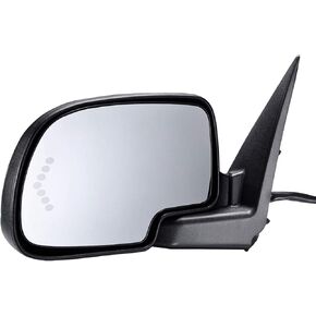 APA Replacement Rear View Mirror Power Folding Heated Signal Memory Puddle for 2003-2007 SILVERADO SIERRA TAHOE YUKON ESCALADE Passenger Driver Pair