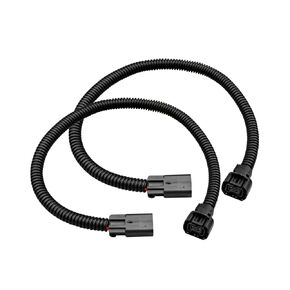 Replace 5202 H16 PSX24W Fog Light Extension Wire Harness Fit for Jeep Wrangler JK 2010-2018, 18" Fog Light Extension Cords Connector Socket Wire, 2 Pack