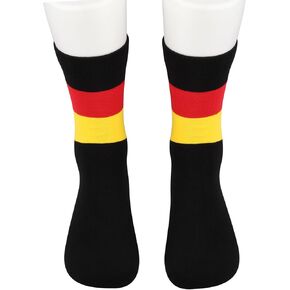 CENWA 1 Pair German Flag Socks Souvenirs Germany Socks Germany Flag Gift
