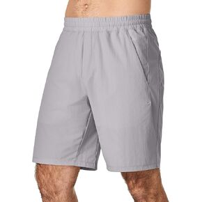 JMIERR Men's Athletic Running Shorts Lightweight Quick Dry Workout Basketball Gym 7" Sports Shorts with Zipper Pockets