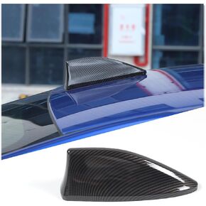 Car Shark Fin Antenna Cover Radio Signal Base Sticker Interior Trim Compatible with Subaru WRX 2022 2023, Accessories (Carbon Fiber Pattern)
