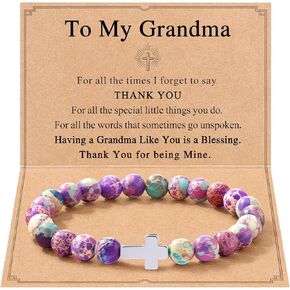 Cross Bracelet for Grandma - A Heartfelt Gift for Grandma