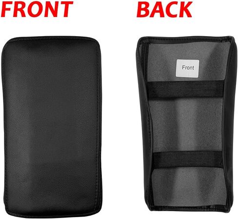 DEYTOP Center Console Cover for Hyundai Tucson 2022 2023 2024 Accessories Car Armrest Cover for Hyundai Tucson 2024 Accessories Anti-Scratch Leather Armrest Protector (Black with Black Stitches) in Kuwait