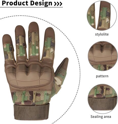 Motorcycle Gloves for Men & Women - Touchscreen, Breathable & Anti-Slip Grip Gloves for Dirt Bike, ATV, Motocross, MTB Riding in Saudi Arabia
