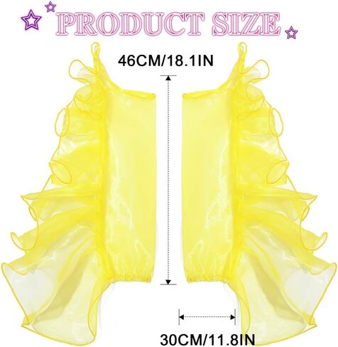 Fingerless Tulle Gloves Sparkle Long Sheer Christmas Gloves Rave Fairy Gloves Cosplay Puffy Glove for Women in Kuwait