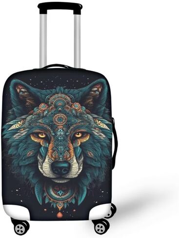 Day of the Dead Skull Luggage Covers Fits 18-32 Inch Colorful Halloween Skeleton Protector Covers Anti-Scratch Suitcase Cover Travel Suitcase Protective Cover in Kuwait