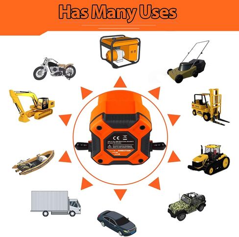 12V 80W With overload protection Oil Change Pump Extractor, Upgraded Oil/Diesel Fluid Pump Extractor Scavenge Suction Transfer Pump, Marine Electric Oil Pump, For Boat, Car, Motorcycle, ATV, RV, Truck in Saudi Arabia