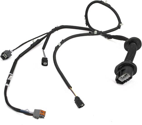 مجموعة MITZONE F150 لسلك توصيل الباب من جانب السائق الخلفي متوافق مع 2009-2014 Ford F150 Crew Cab استبدال 9L3Z-14631-CAA in Kuwait