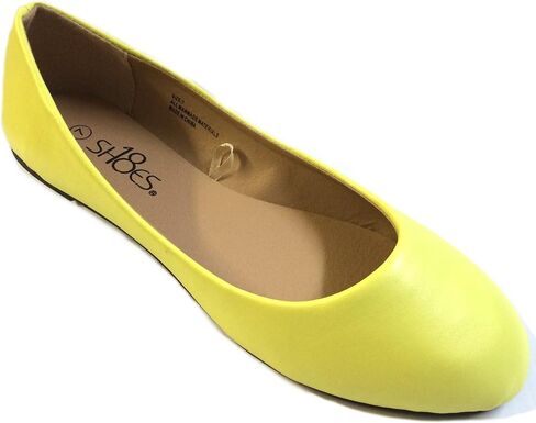 Shoes8teen Womens Ballerina Ballet Flats Shoes Leopard & Solids 14 Colors in Kuwait
