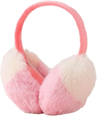 Women Girls Winter Ear Muffs Warm Earmuffs Ear Cover Soft Plush Ear Muffs Plush Ear Warmers Outdoor Headband in Kuwait
