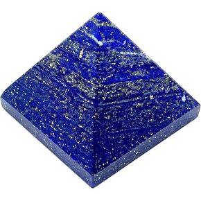 Unleash Your Inner Wisdom: Lapis Lazuli Pyramid (Approx. 2 Inch) - December Birthstone, Sagittarius & Taurus Birthstone, Throat Chakra