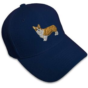 Custom Baseball Cap Pembroke Welsh Corgi Dog B Embroidery Dogs Acrylic