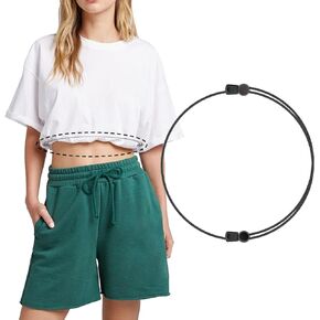 Tuck Band Adjustable Crop Band, Tuck Band Tool for Sweater,Elastic Band for Shirt,Transform The Way You Style Your Tops