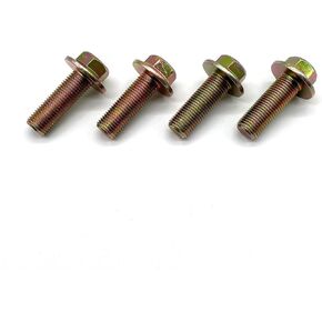 Region Offroad Front Brake Caliper Bracket Bolts compatible with Jeep Wrangler JK Grand Cherokee WK2 Liberty KK replaces 6104257AA (set of 4)