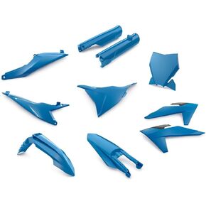 Genuine KTM Blue Dirt Bike Body Kit. Contains All Plastic Pieces in One Box