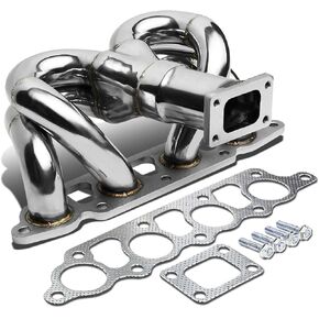 DNA Motoring TM-FF03ZT Stainless Steel Turbo Manifold