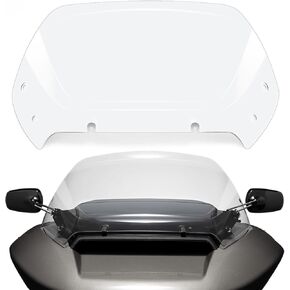 10" Wave Windshield Windscreen Wind Splitter fits for Harley Davidson CVO Road Glide FLTRXSE 2023-up, CVO Road Glide ST FLTRXSTSE 2024-up, Road Glide FLTRX 2024-up