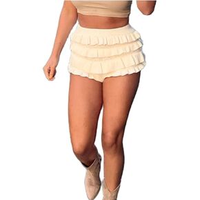 Women Lace Pumpkin Shorts Y2k Fairy Lolita Bloomers Ruffle Boxer Bloomer Shorts Cute Pettipants Festival Boy Shorts