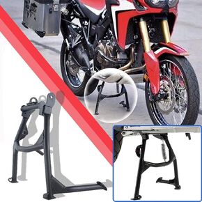 Motorcycle Center Stand Kickstand Upright Centerstand Mount Foot Parking Bracket Compatible with CRF1000L Africa Twin 2016 2017 2018 2019