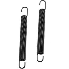 13cm Length Motorcycle Motorbike Black Kickstand Return Spring for GY6-125 2pcs Item Replacement