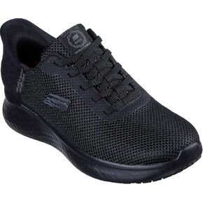 Skechers Women's Skech-lite Pro Resistant Bungee Exdown Hands Free Slip-ins Health Care Professional Shoe
