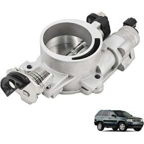 جسم خانق إلكتروني مناسب لمركبات كرايسلر ودودج وجيب - 4.7 لتر أسبن، داكوتا، رام 1500 بيك أب، دورانجو، جراند شيروكي، كوماندر يستبدل # 53032119AF، 337-05445 in Kuwait